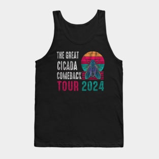 The Great Cicada Comeback Tour 2024 Tank Top